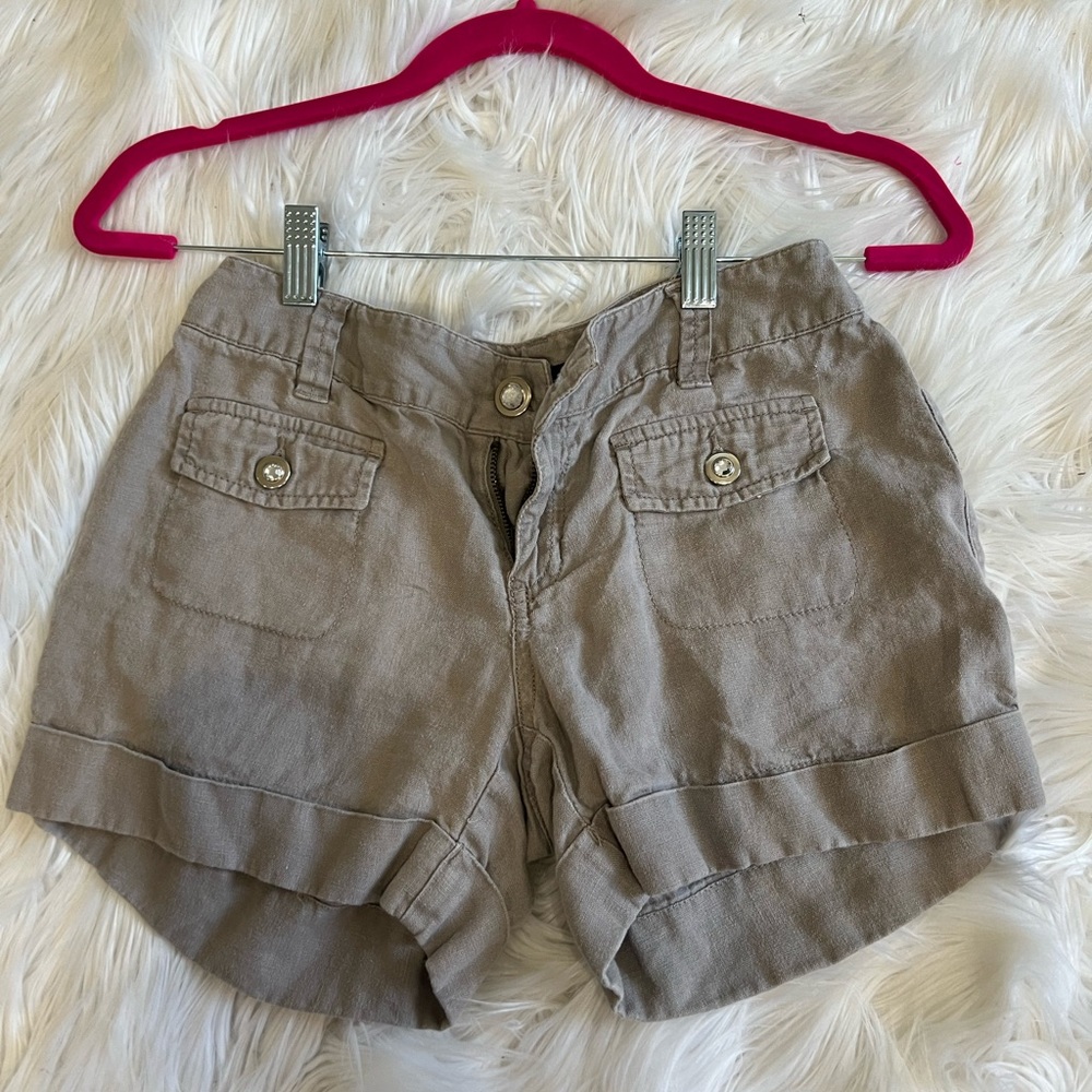 Olive shorts